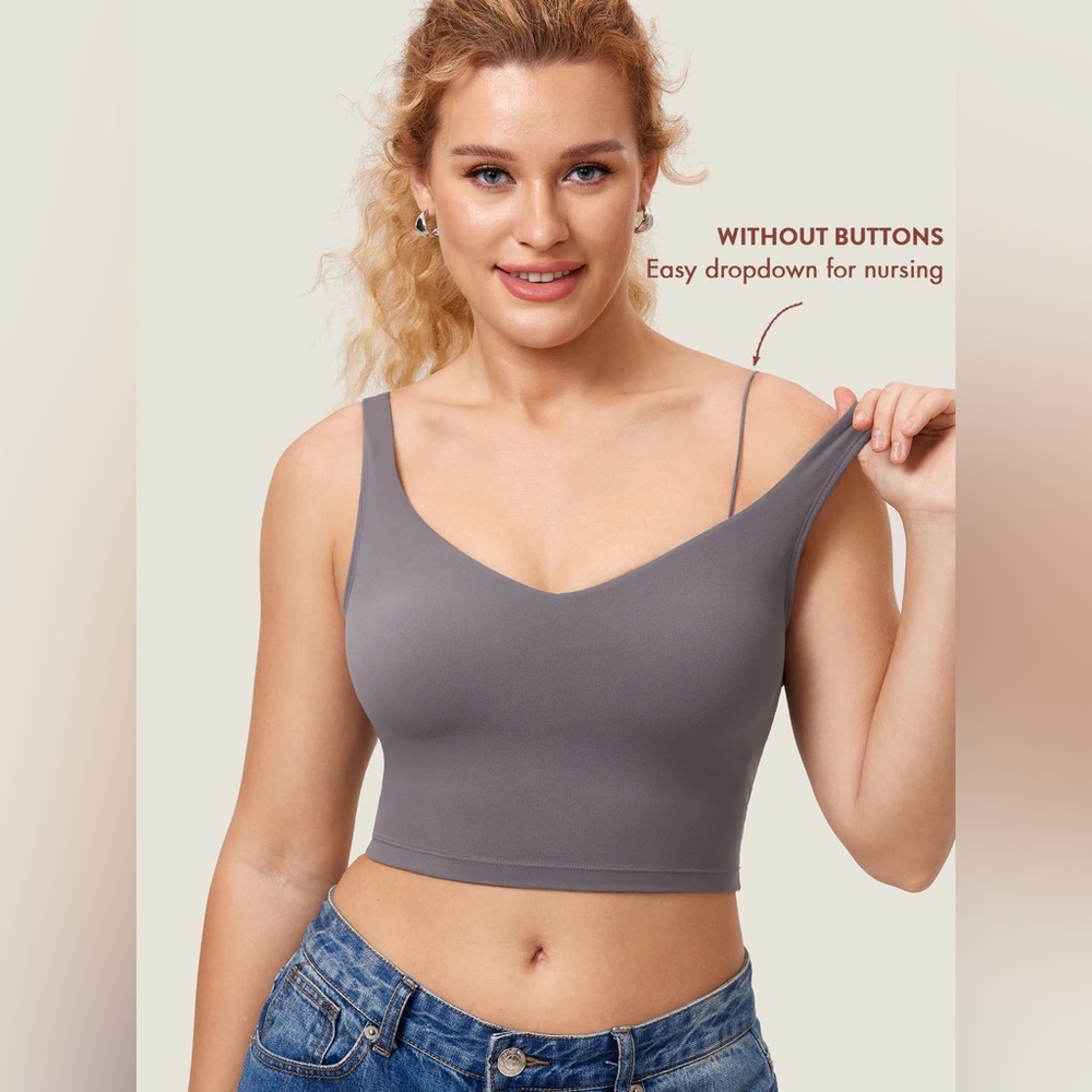 Natrelax® Nursing Crop Tank Top
